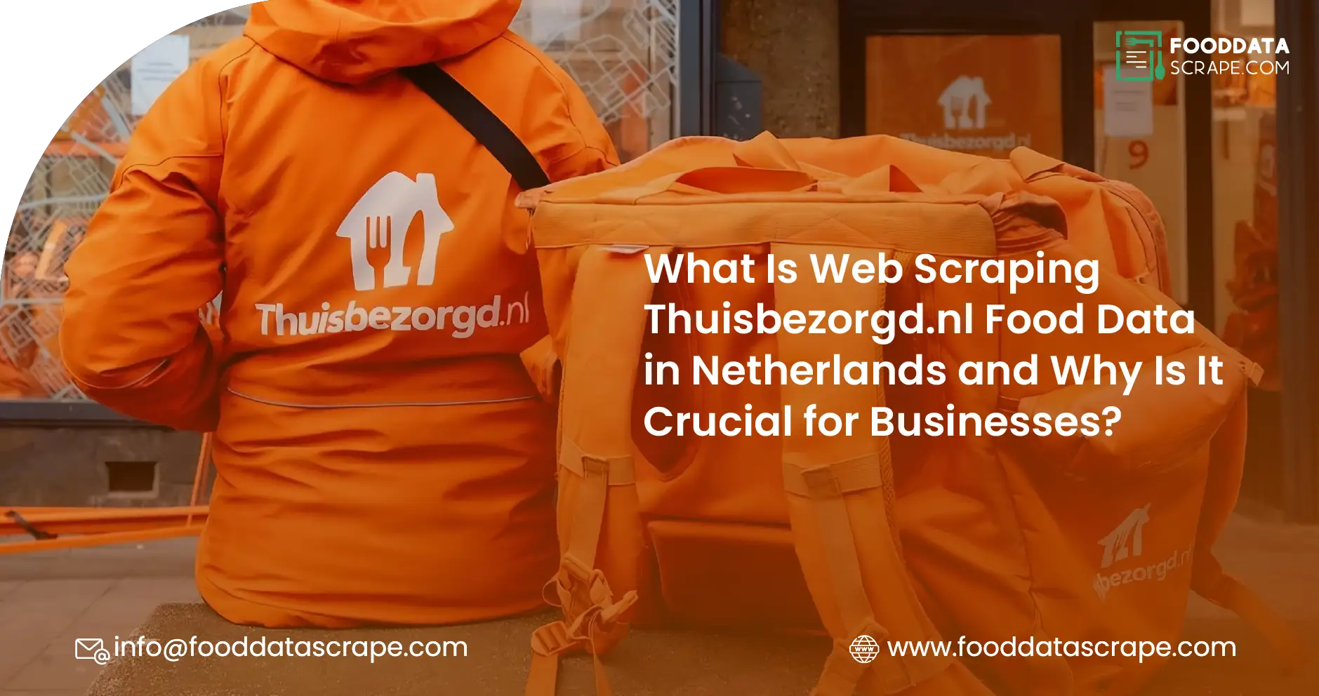 Web Scraping Thuisbezorgd.nl Food Data in Netherlands
